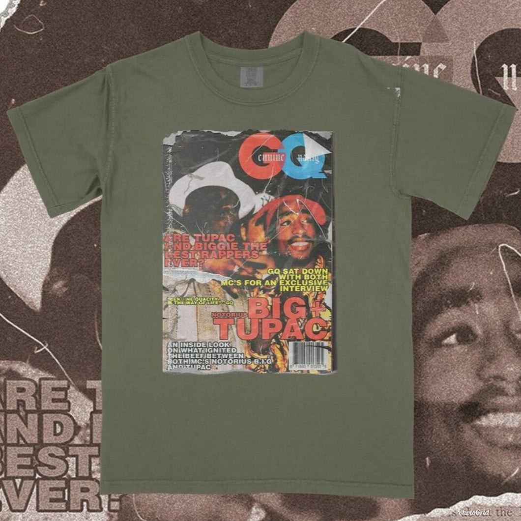 GQ “East VS West Coast” Graphic Tee (Unisex)